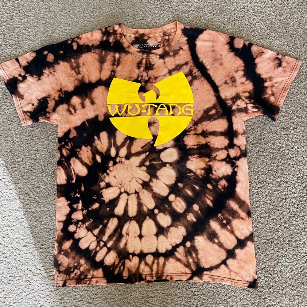 Bleach tie dye Wu-tang Tshirt
